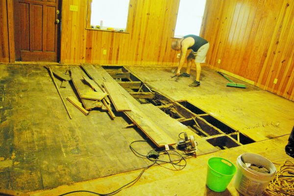 Subfloor Demolition in Myrtle Beach