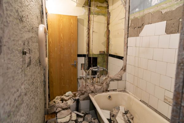 Shower Tile Demolition in Myrtle Beach