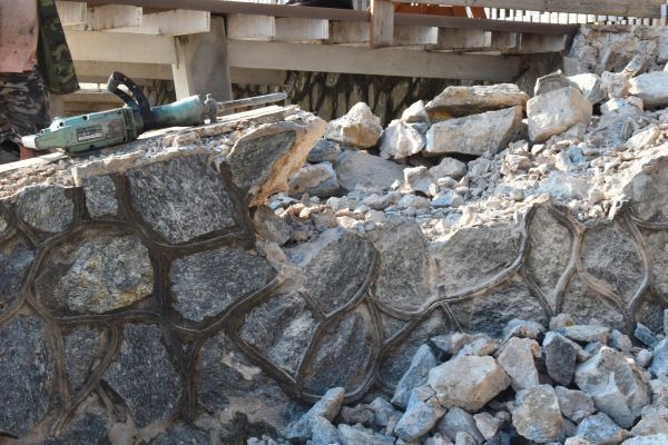 Retaining Wall Demolition in Myrtle Beach