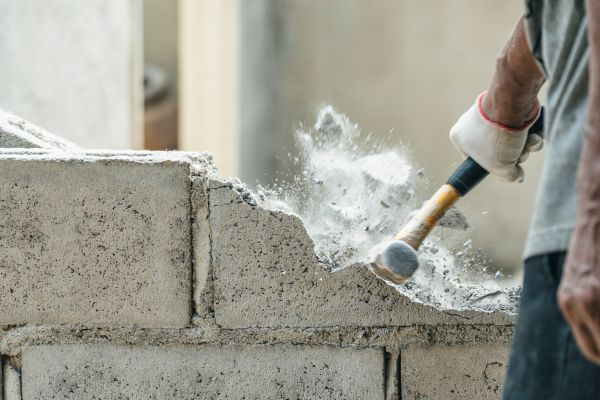 Block Wall Demolition in Myrtle Beach