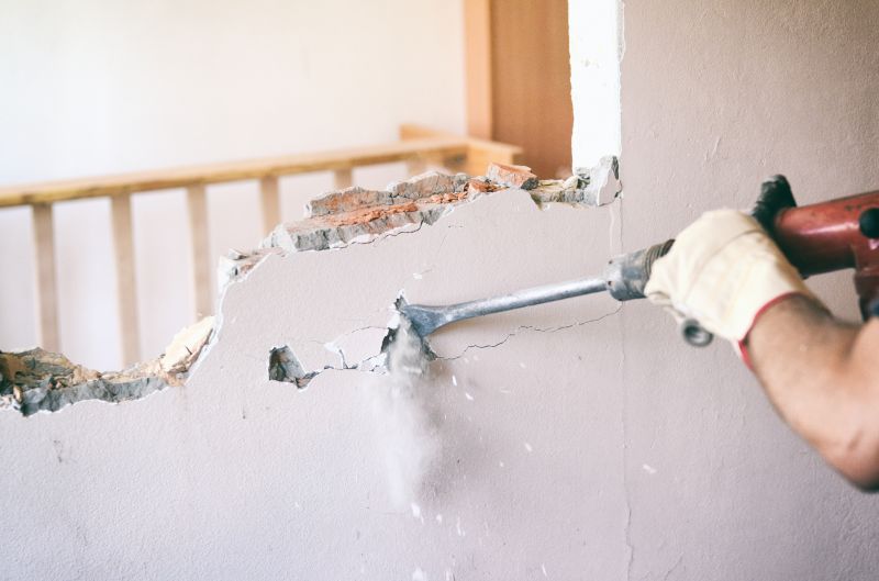 Exterior Demolition detail